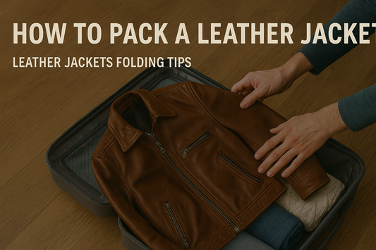 How to Pack a Leather Jacket – Step-by-Step Folding Tips to Prevent Wrinkles