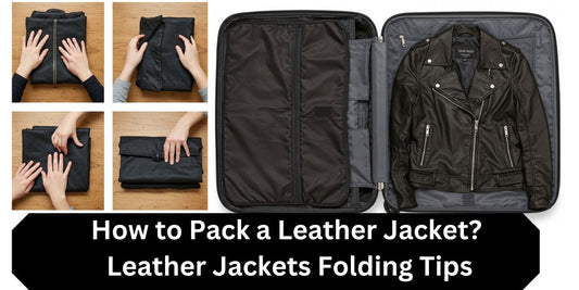 How to Pack a Leather Jacket  Leather Jackets Folding Tips