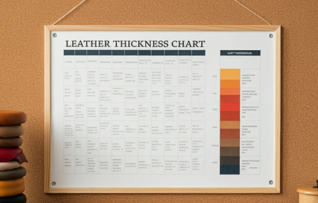 What is a Leather Thickness Chart?