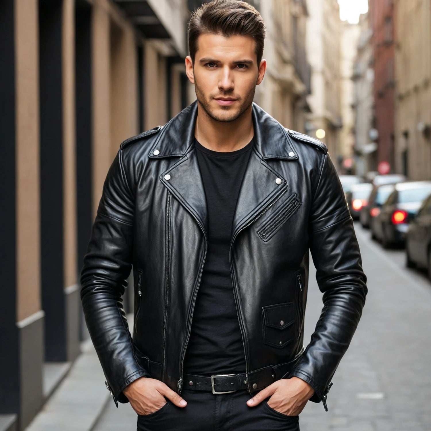 Mens Leather Jacket